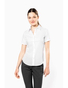 K-KA540-LADIES' SHORT-SLEEVED NON-IRON SHIRT 2